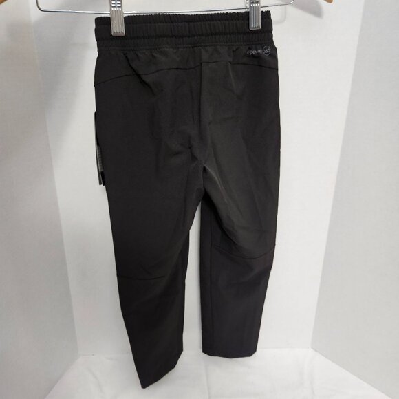 Russell Athletic Pants Boys Size XS 4-5 Black Joggers Windbreakers Pockets NWT - Picture 2 of 11